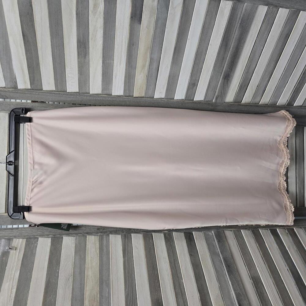 Women's Satin Lace Trim Midi Skirt | Wild Fable | Large - Picture 5 of 9